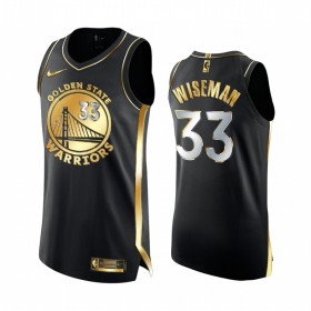 Dres Golden State Warriors James Wiseman 33 2020-21 Crna Golden Edition Swingman